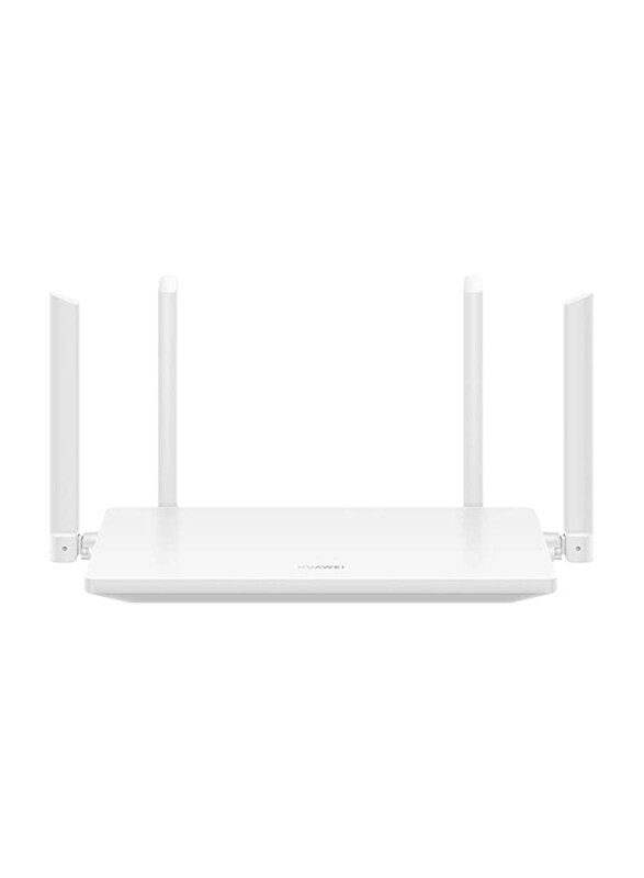 

Huawei AX2 5GHz 1500Mbps Harmony OS Mesh+ Router with Parental Control, 3 WAN/LAN Access Points, WS7001-20, White