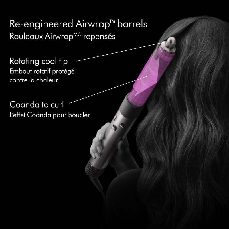 Dyson HS05 Airwrap Multi-Styler Complete Long (Fuchsia and bright nickel) - International Version