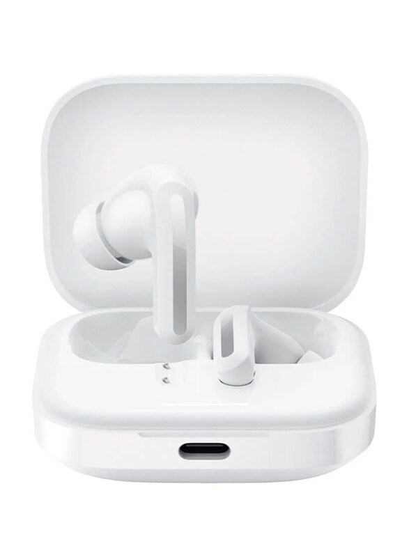 

Xiaomi Redmi Buds 5 Wireless In-Ear Noise Cancelling Earbuds, White