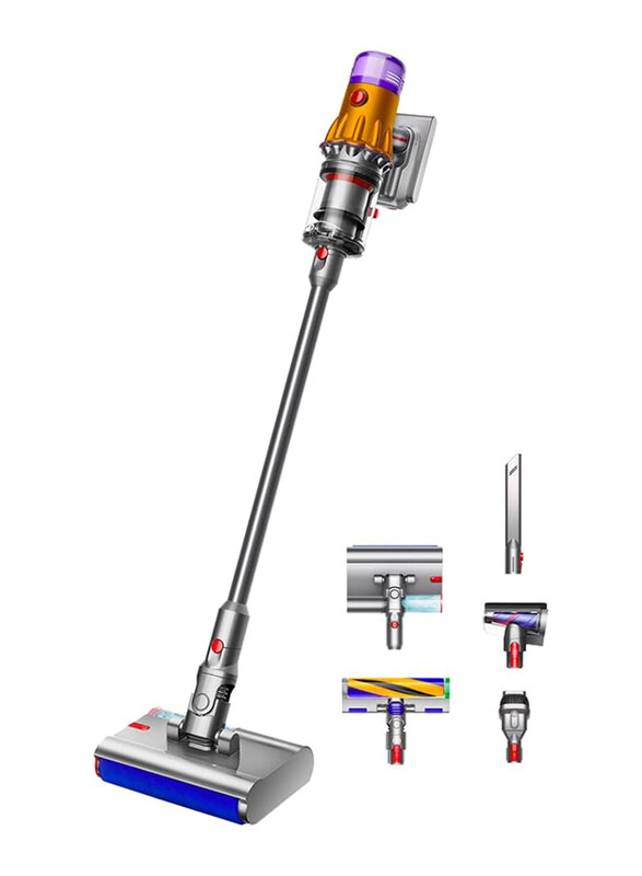 

Dyson V12S Detect Slim Submarine Wet and Dry Hepa Filter Vacuum Cleaner 350ml 448793-01 Yellow