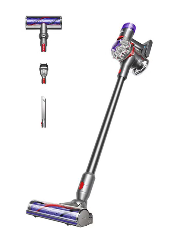 Dyson V8 Cordless Vacuum Cleaner, 425W, Silver/Nickel