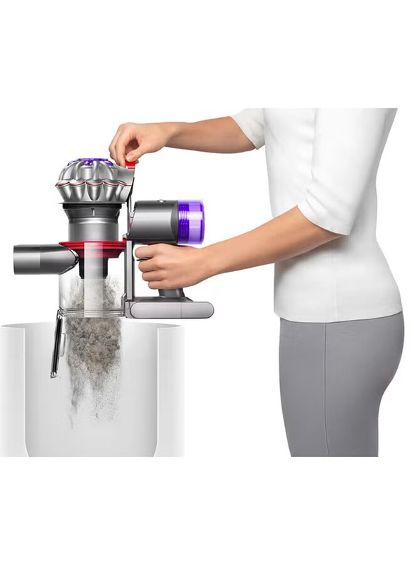 Dyson V8 Cordless Vacuum Cleaner, 425W, Silver/Nickel