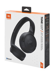 JBL Wireless Over-Ear Headphones, JBLT520BTBLKEU, Black