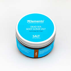 7Elements Dead Sea Body Scrub Salt 300g. (Natural).