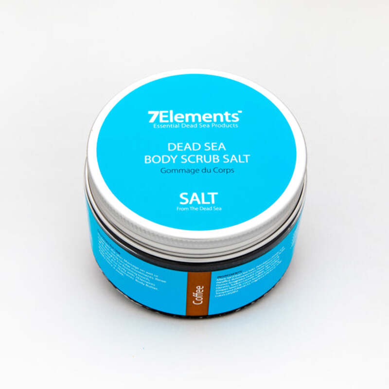 7Elements Dead Sea Body Scrub Salt 300g. (Coffee).