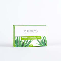 7Elements Dead Sea Aloe Vera & Cucumber Soap 150g.