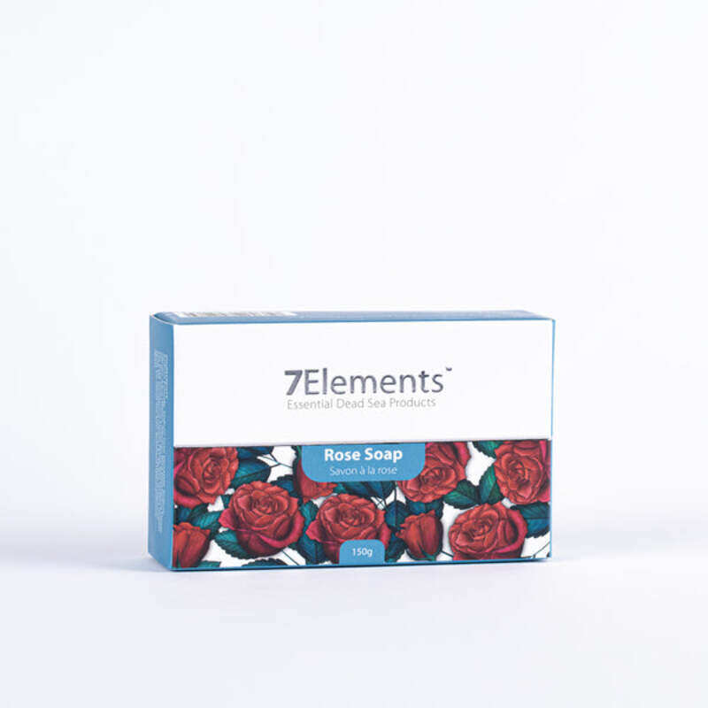 

7Elements Dead Sea Rose Soap 150g.