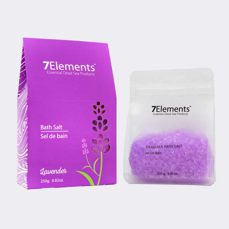 7Elements Dead Sea Bath Salts 250g. (Lavender).