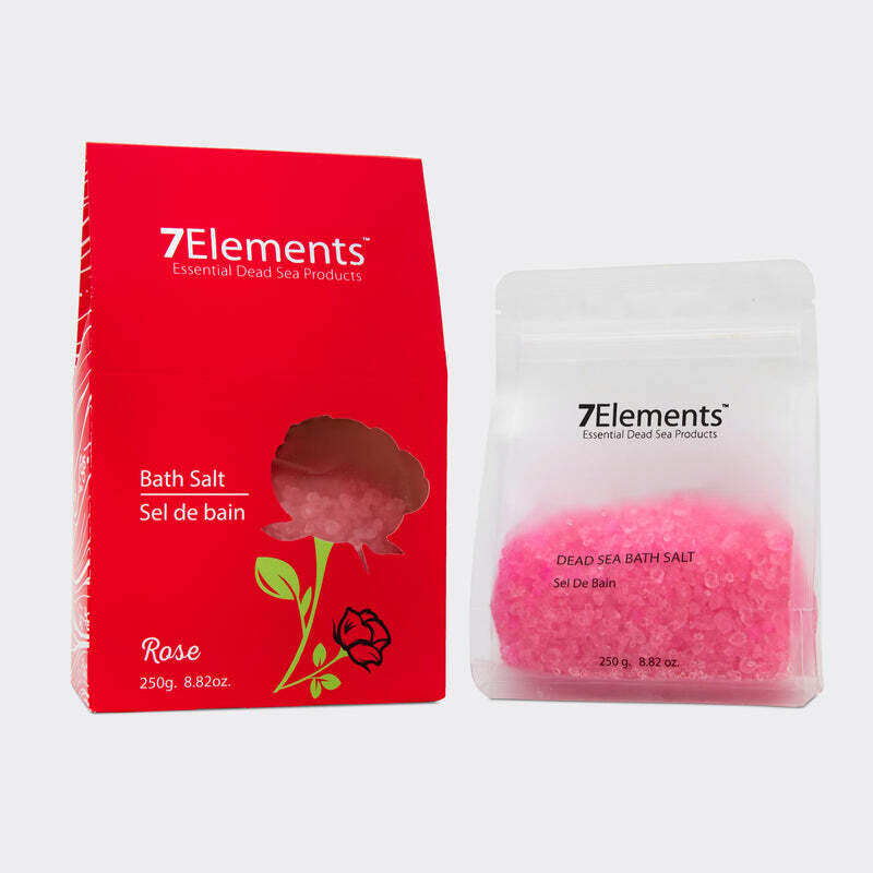 

7Elements Dead Sea Bath Salts 250g. (Rose).