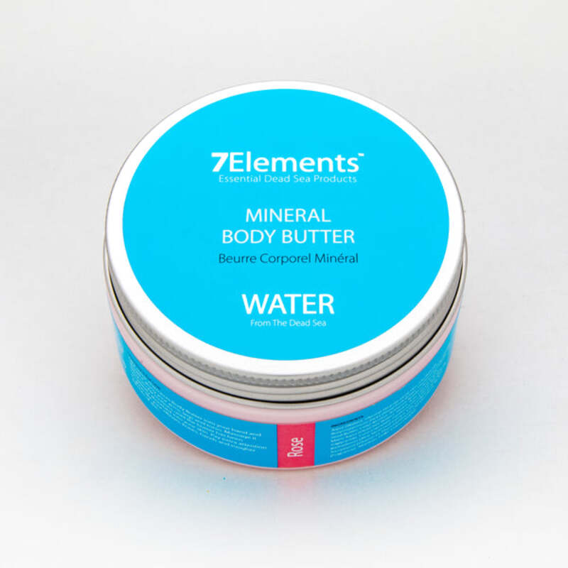 7Elements Dead Sea Body Butter 200ml. (Rose)