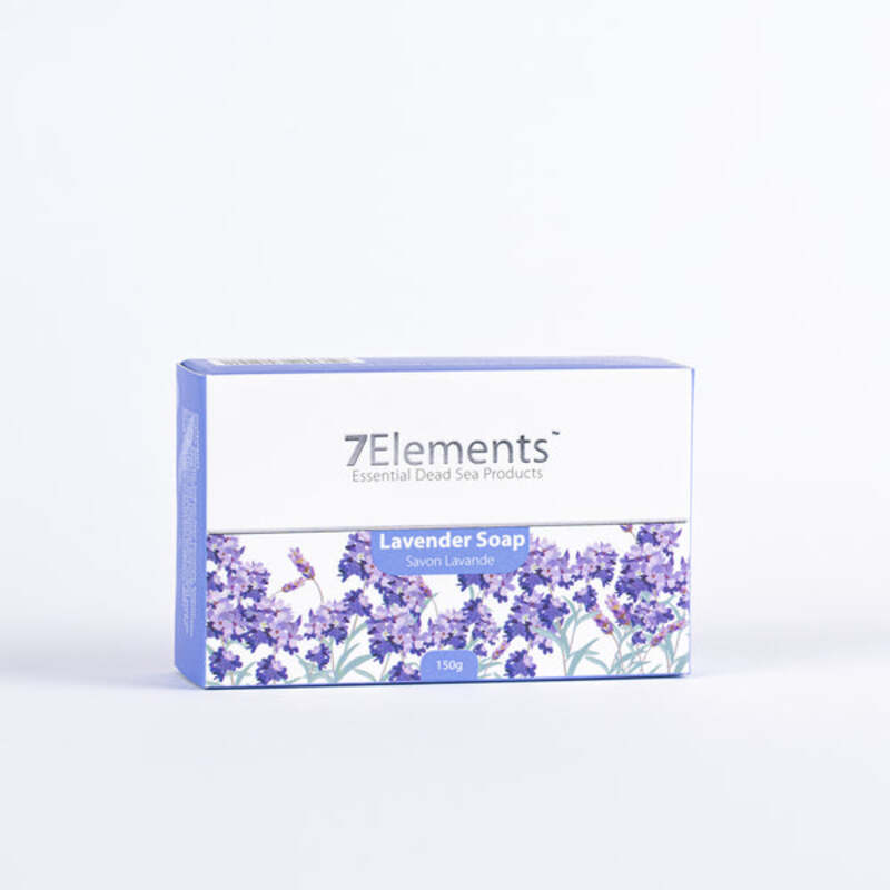 7Elements Dead Sea Lavender Soap 150g.