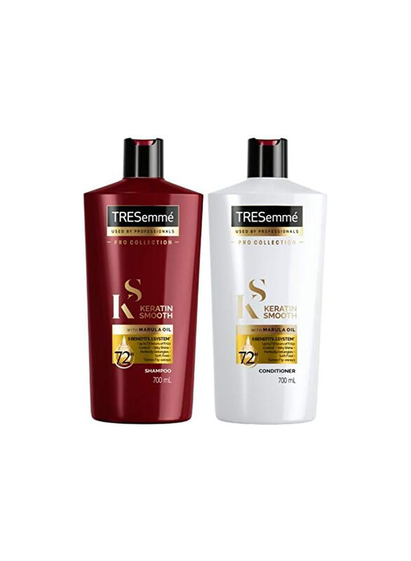 

TRESemme Pro Collection Keratin Smooth Shampoo and Conditioner, 2 x 700ml