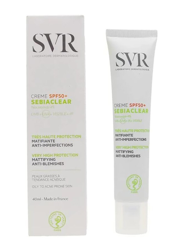 

Svr Sebiaclear Spf50+ Mattifying Anti-Blemish Acne-Prone Skin, 40ml