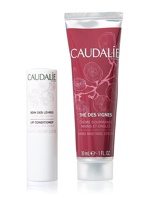 

Caudalie Lip Stick Labial and Hand & Nail Cream, 4.5gm + 30ml, 2 Pieces