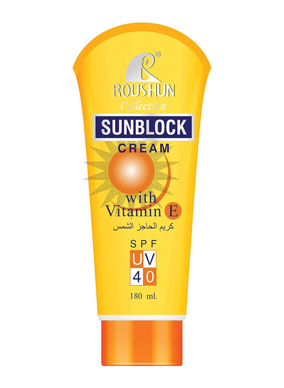 

Roushun SPF 40 Sunblock Cream, 400ml