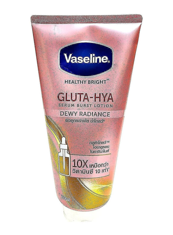 

Vaseline Healthy Bright Gluta-Hya Serum Burst Lotion Dewy Radiance, 330ml