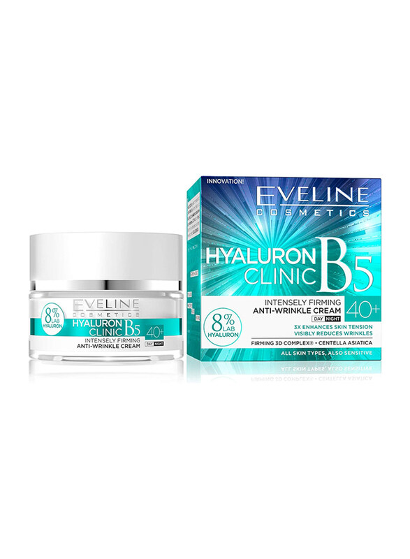 

Eveline Cosmetics Hyaluron Clinic B5 Intensely Firming Anti-Wrinkle Cream, 50ml