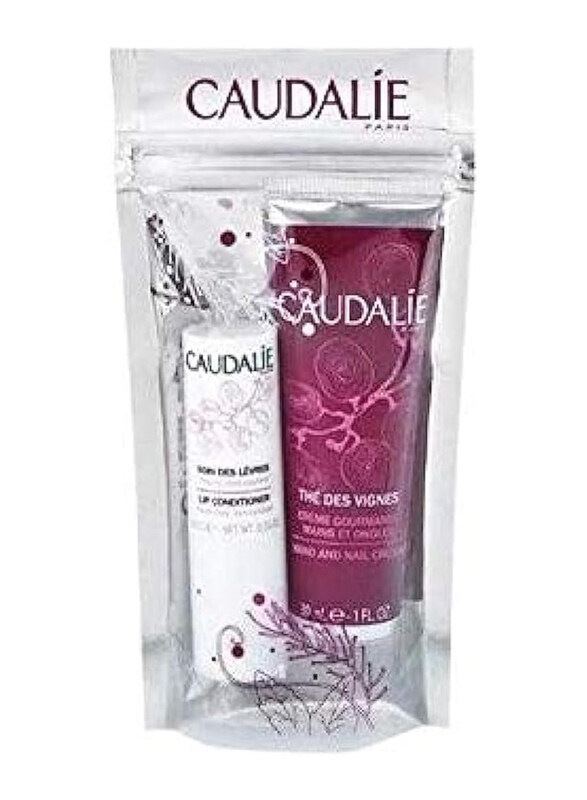 

Caudalie Lip Conditioner with Hand and Nail Cream, 2 Pieces