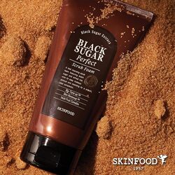 SKINFOOD Black Sugar Perfect Scrub Foam 180ml