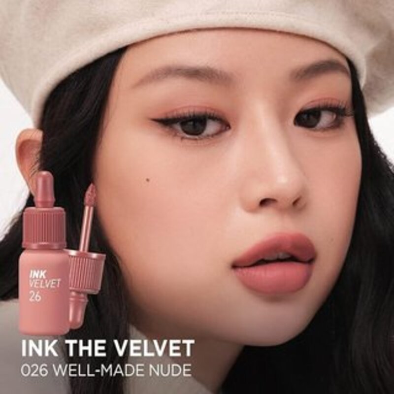 PERIPERA Ink the Velvet Liptint 4g NUDE BREW COLLECTION 26 WELL-MADE NUDE