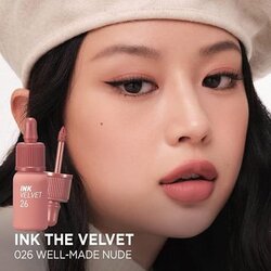 PERIPERA Ink the Velvet Liptint 4g NUDE BREW COLLECTION 26 WELL-MADE NUDE