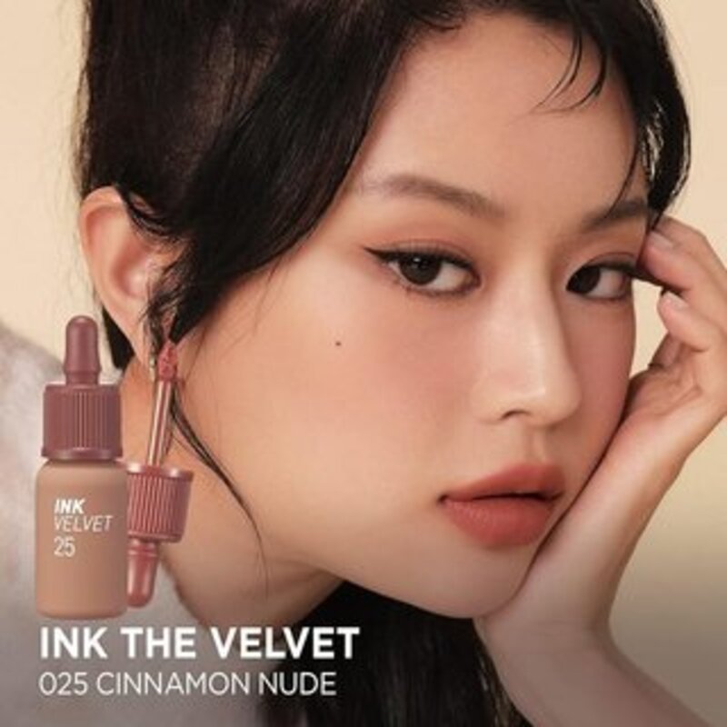 PERIPERA Ink the Velvet Liptint 4g NUDE BREW COLLECTION 25 CINNAMON NUDE