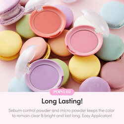 Etude House Lovely Cookie Blusher for Face Makeup, 4gm, PK002 Grapefruit Jelly, Pink