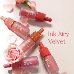 PERIPERA Ink the Velvet AIRY Liptint 4g 1pc 15 SOFT CORAL