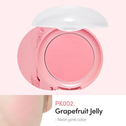 Etude House Lovely Cookie Blusher for Face Makeup, 4gm, PK002 Grapefruit Jelly, Pink