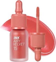 PERIPERA Ink the Velvet AIRY Liptint 4g 1pc 15 SOFT CORAL