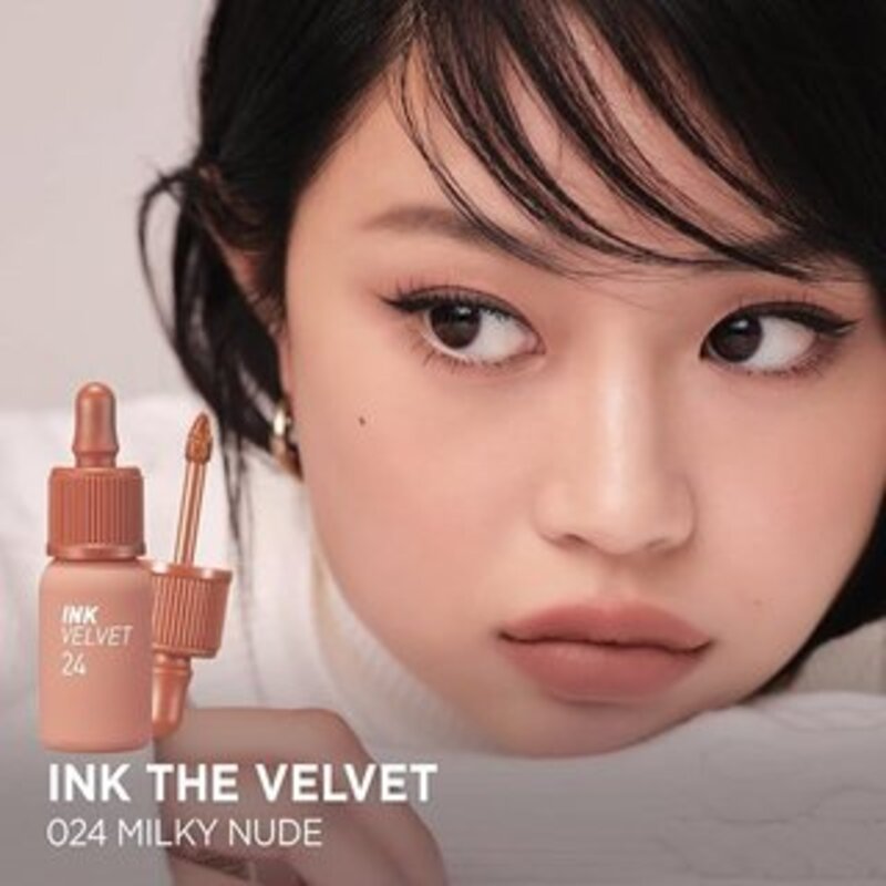 PERIPERA Ink the Velvet Liptint 4g NUDE BREW COLLECTION 24 MILKY NUDE