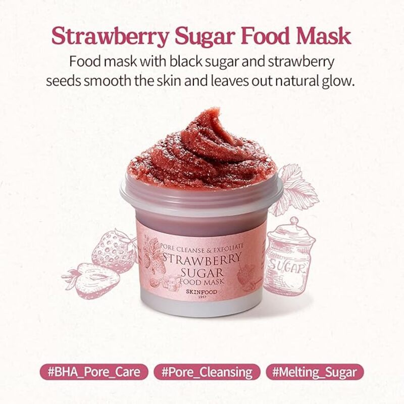 SKINFOOD Strawberry Sugar Food Mask 120g