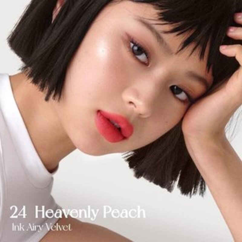 PERIPERA Ink Airy Velvet Peaches Collection #24 HEAVENLY PEACH