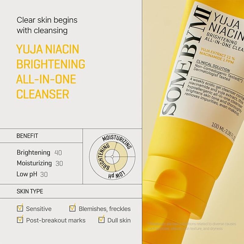 SOME BY MI Yuja Niacin Brightening All-in-One Cleanser 100ml