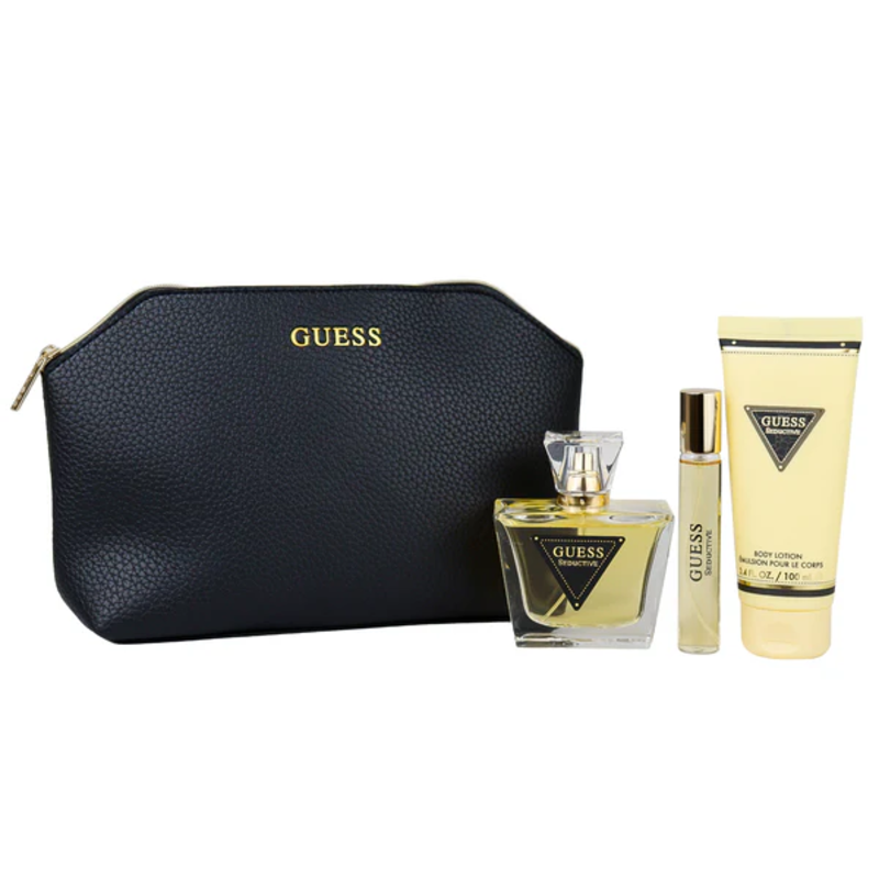 

GUESS SEDUCTIVE SET EDT Perfume 75ML+B/L 100ML+PERFUME 15ML+ POUCH