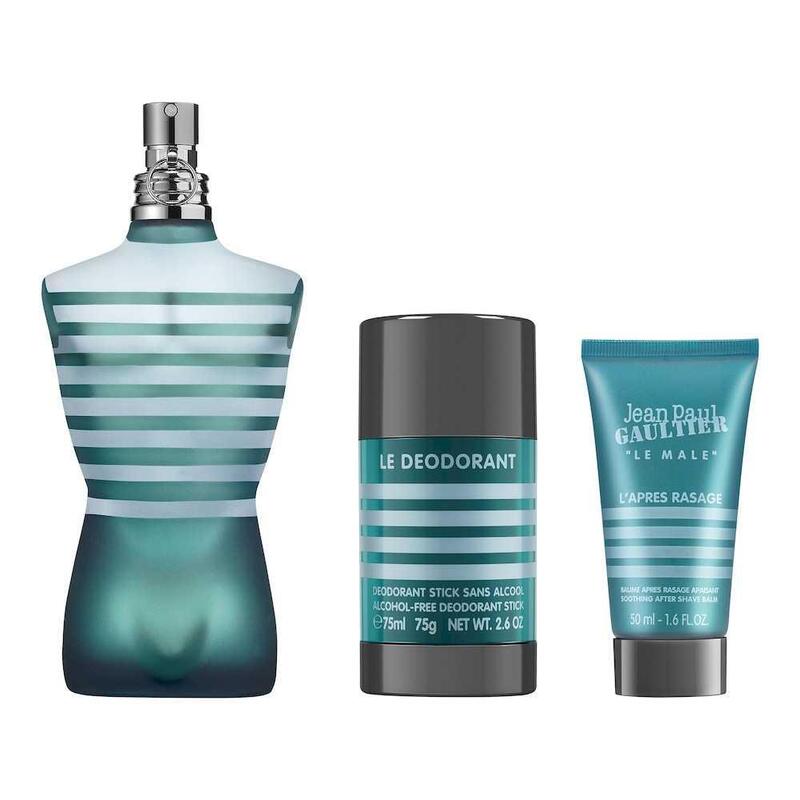 JEAN PAUL GAULTIER LE MALE (M) SET EDT 125 ML+ASB 50ML+DEO 75ML