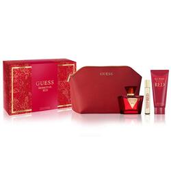 GUESS SEDUCTIVE RED SET EDT 75 ML+ EDT 15ML+ B/L 100ML+ POUCH