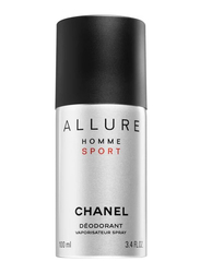 Chanel Allure Homme Sport Deodorant Spray for Men, 100ml