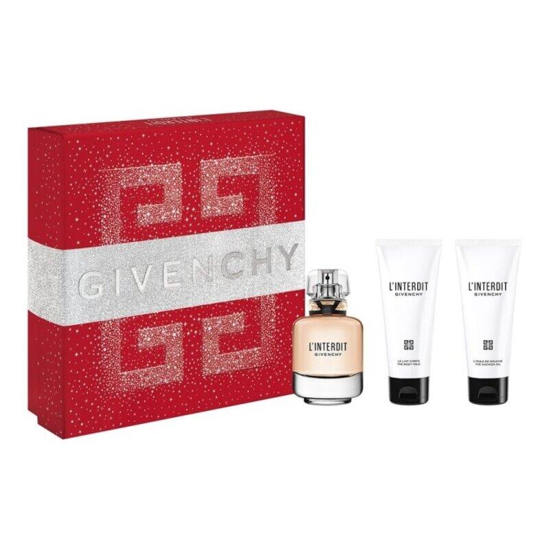 

GIVENCHY L'INTERDIT SET EDP Perfume 80ML+ B/M 75ML+ S/O 75ML