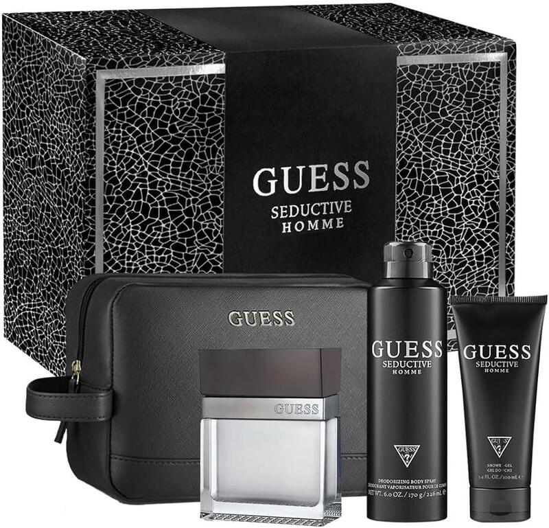 GUESS SEDUCTIVE M HOME EDT 100ML+100ML SG+226ML BS SET