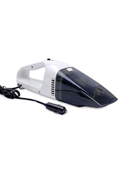 1 Piece Mini 12V Portable Handheld Car Vacuum Cleaner, 60W, 1 Piece, White/Black