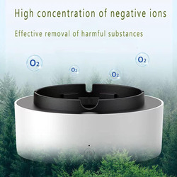 Air Purifier Ashtray for Vehicle Household and Office with Multiple Uses for Grabber Indoor/Outdoor Ash Catcher, 1 Piece