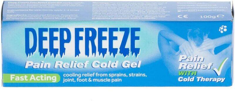 

100% Natural Deep Freeze Cold Gel 100 gm