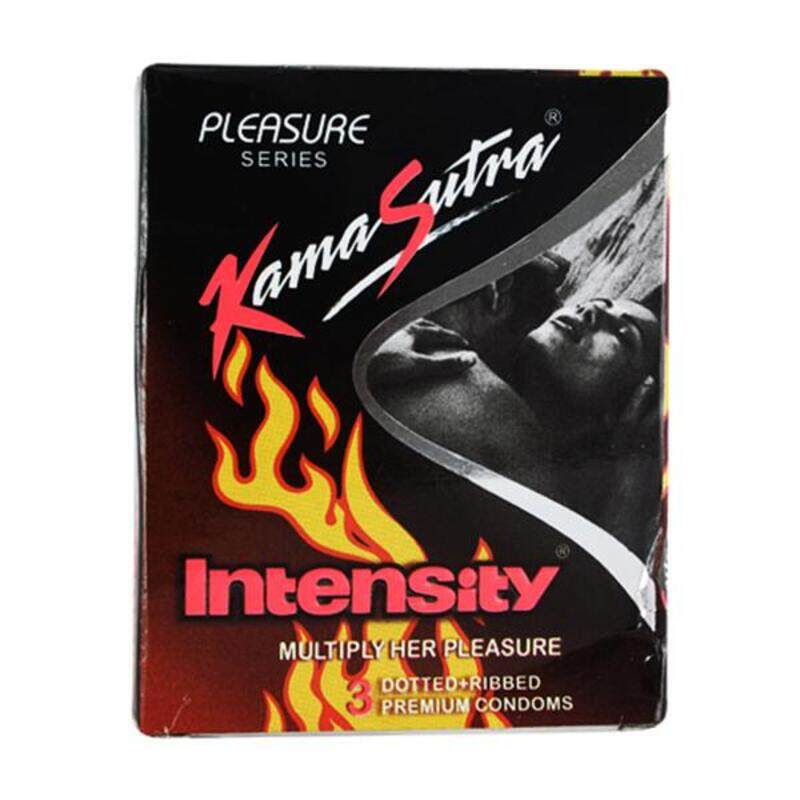 

100% Natural Kamasutra Intensity Condoms 3'S