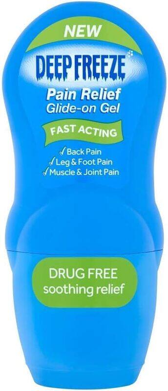 

100% Natural Deep Freeze Pain Relief Glide-On Gel 50 ml