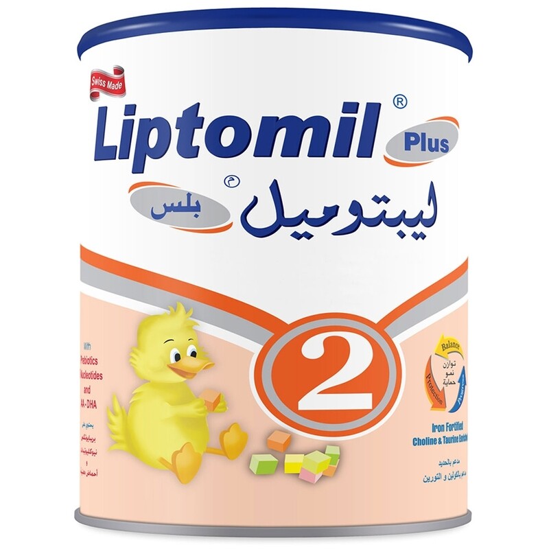 

Liptomil Plus 2 Infant Milk Formula (6-12 months) 400 gm