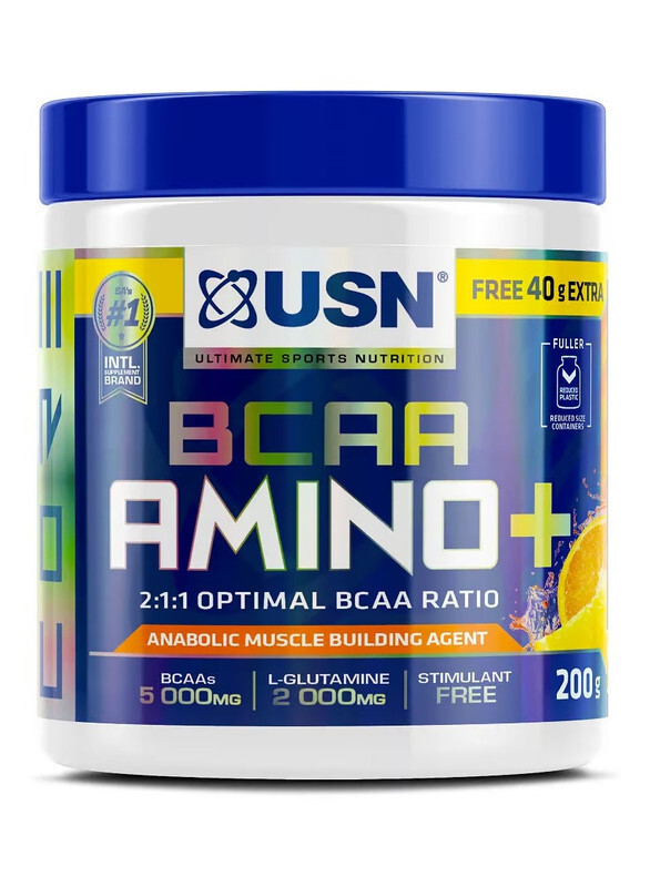 USN BCAA أمينو+ 200 جرام نكهة البرتقال