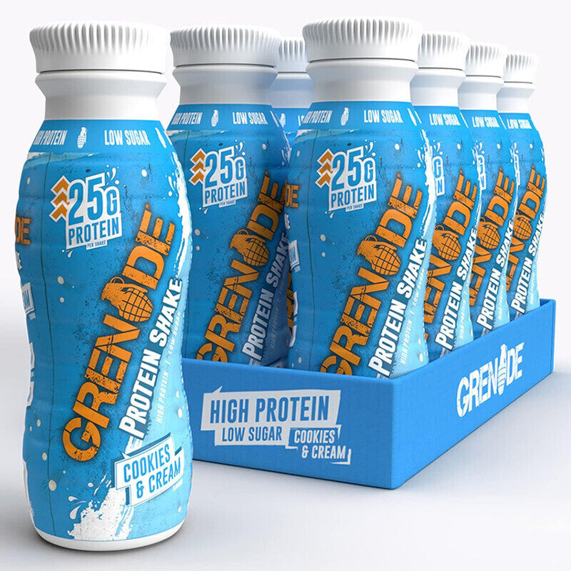 

Grenade Protein Shake, 330ml, Cookies Cream, Pack of 8