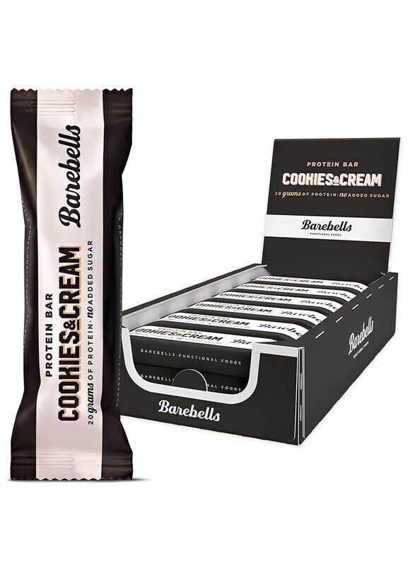 

Barebells Protein Bars Cookies Cream Pack of 12