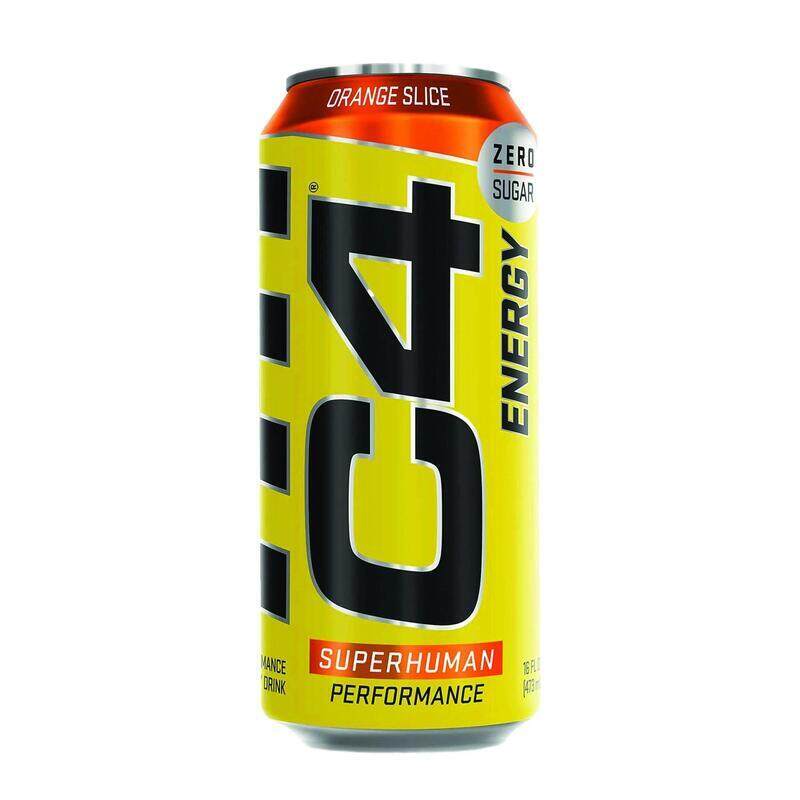 

Cellucor C4 Energy, Zero Sugar, Pre Workout Drink, Orange Slice, 473ml